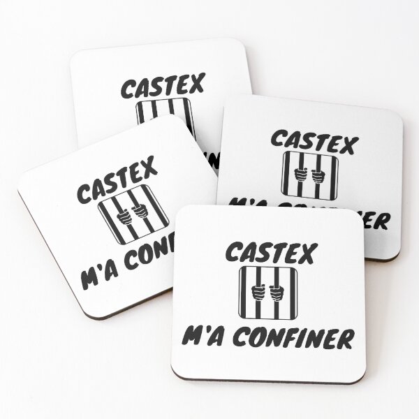 Item preview, Castex confined me (er) - White background designed and sold by ThinkHum.