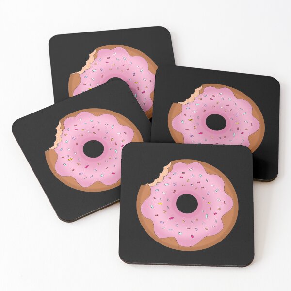 Item preview, Cute pink donut with a bite out of it. designed and sold by Gerhanj.