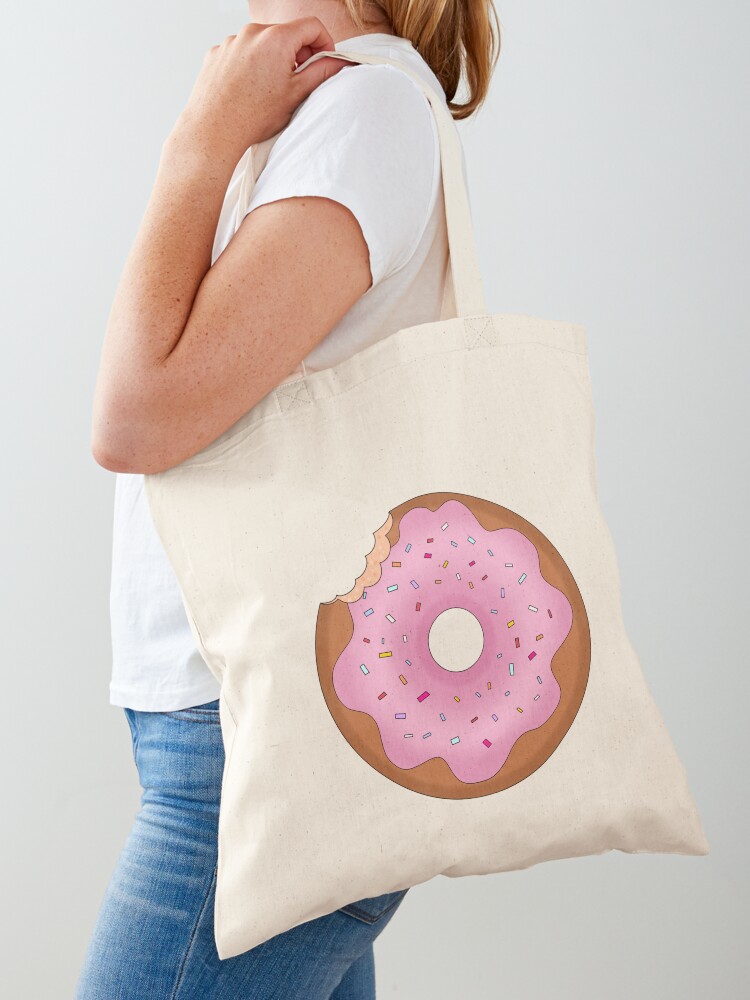 Doughnut hotsell tote bag