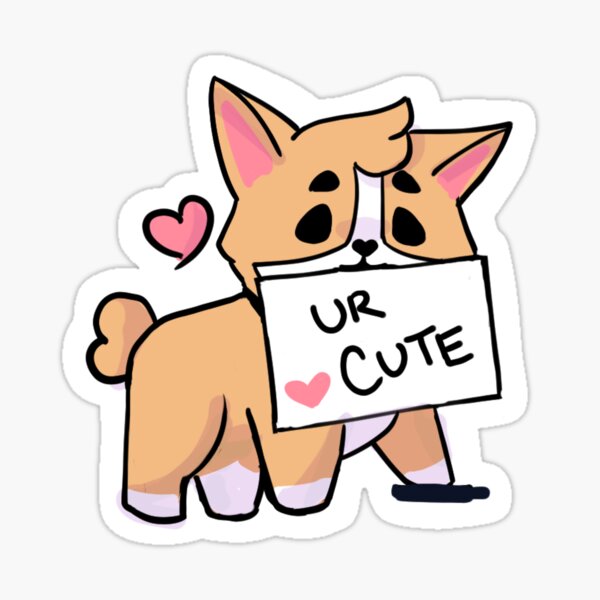 Item preview, Cute Corgi  designed and sold by PinkTeaWitch.