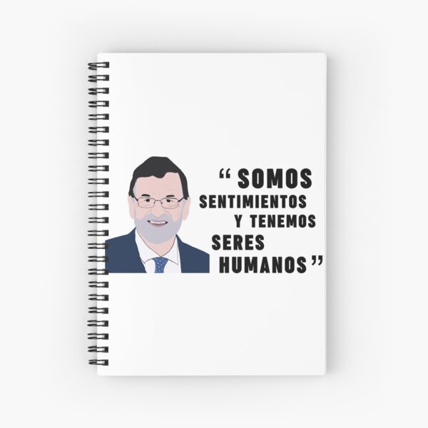 Vista previa del artículo con la obra «Mariano Rajoy - Somos Sentimientos», diseñado y vendido por The-S-is-Silent.