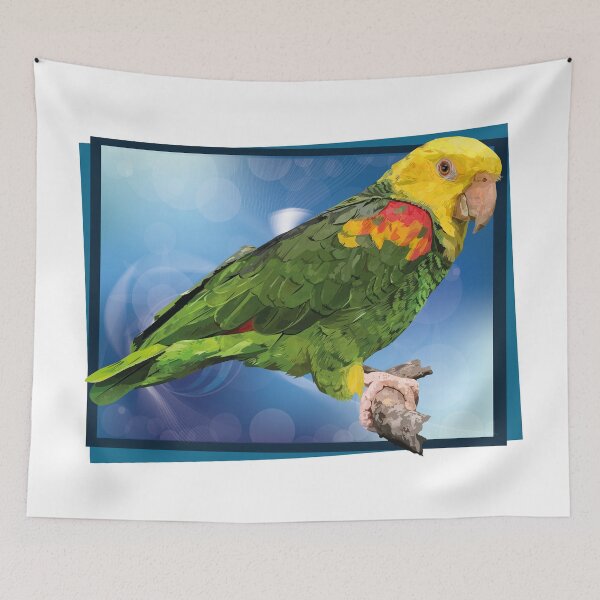 Item preview,  yellow-headed parrot designed and sold by obscurite.