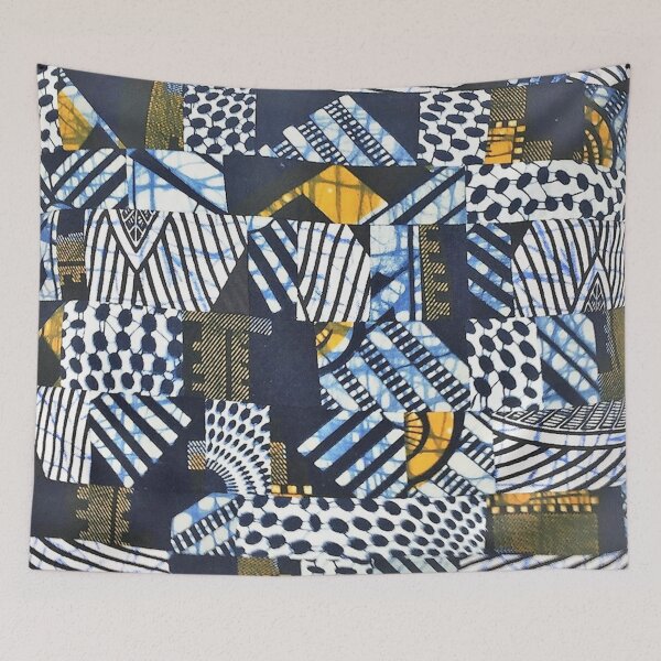 Item preview, African Fabric Collage Art Patterns [#23] designed and sold by AfriStyleUK.