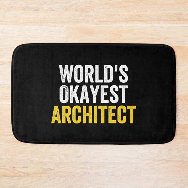 Item preview, World's Okayest Architect Funny Architecture designed and sold by happinestSHOP.
