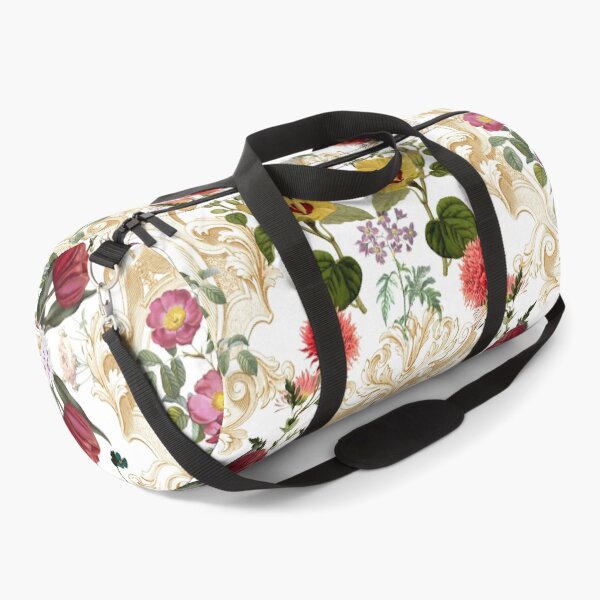 Item preview, Floral Rococo No. 1 white designed and sold by Emma Kunz.