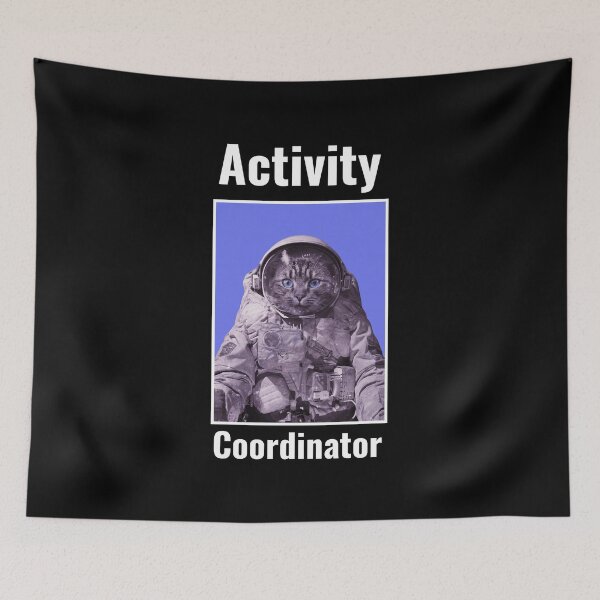Item preview, Activity Coordinator Space Cat designed and sold by Dopnex.
