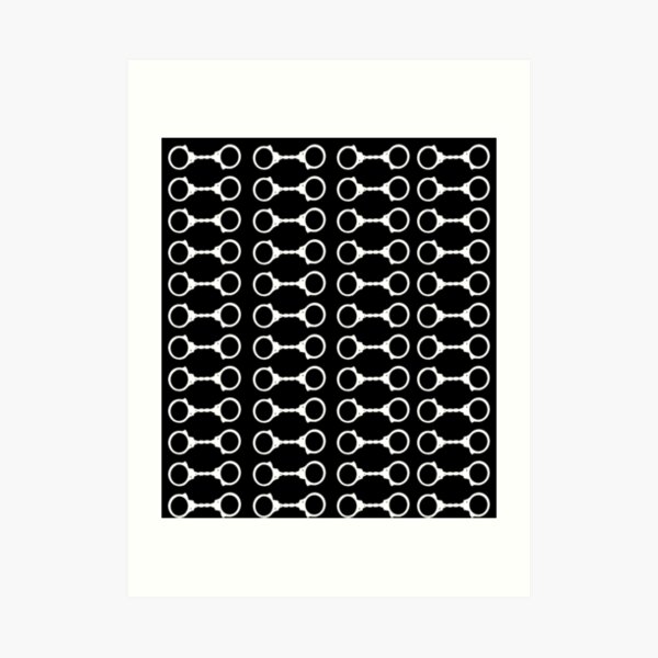 BDSM Handcuffs Art Print