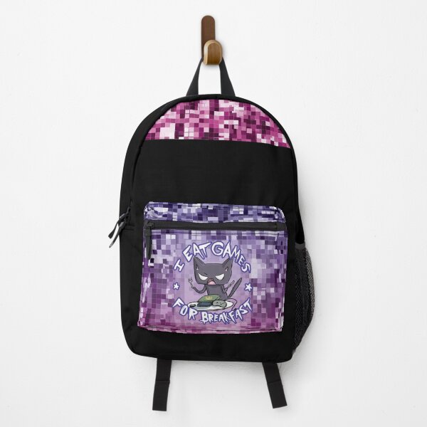 Item preview, I Eat Games for Breakfast -  Cat designed and sold by JohnYumeArt.