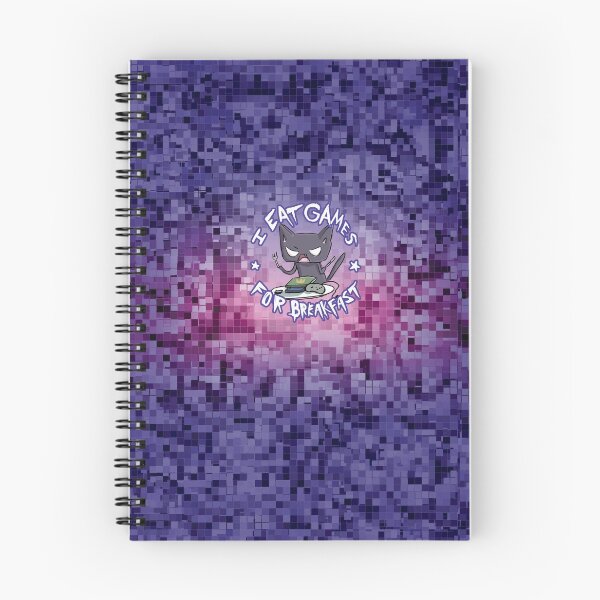 Item preview, I Eat Games for Breakfast -  Cat designed and sold by JohnYumeArt.