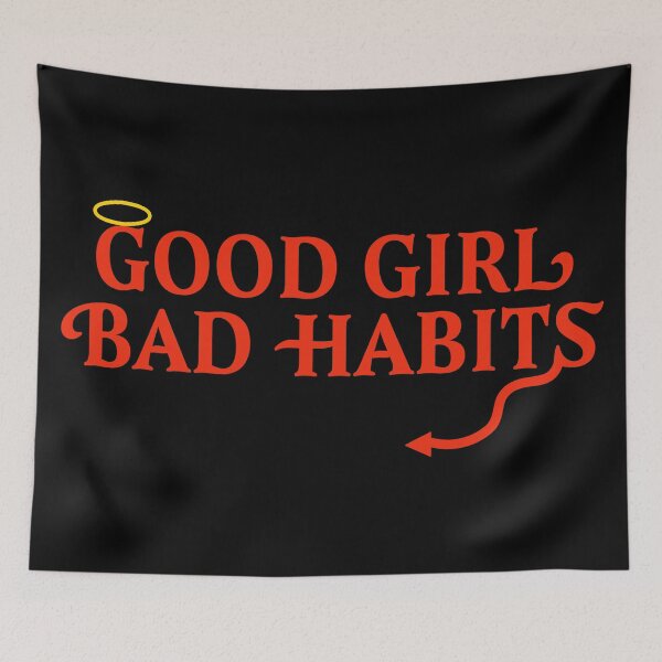 Item preview, Good girl bad habits  designed and sold by Monkey204.