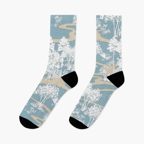 Item preview, Southern Garden Stroll | Soft Blue-Gray designed and sold by L Diane Johnson.