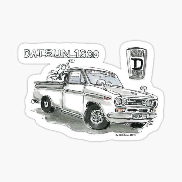Datsun 1300 Sticker