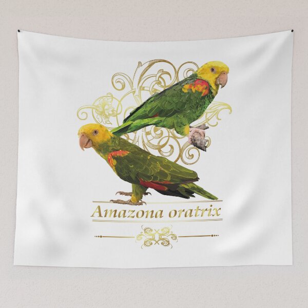 Item preview,  yellow-headed parrot designed and sold by obscurite.