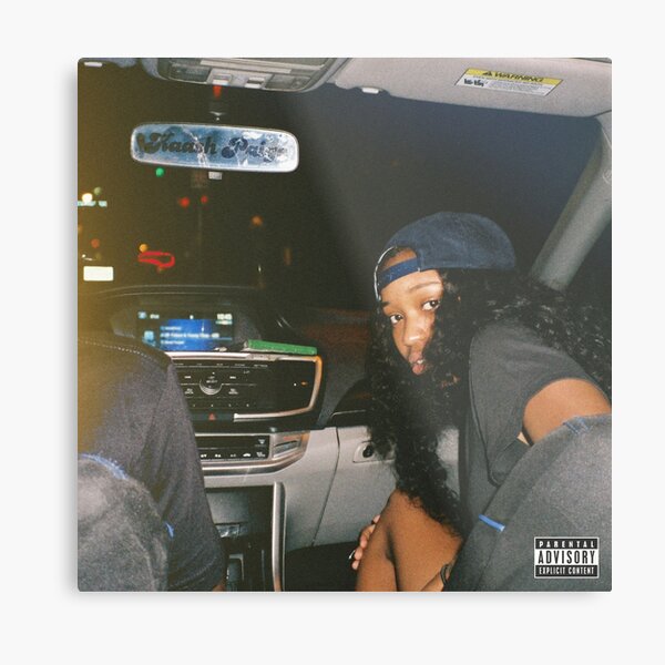 parked car convos - kaash paige Metal Print