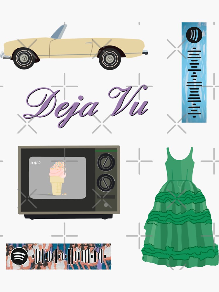 deja vu olivia rodrigo sticker pack by Jeandabean