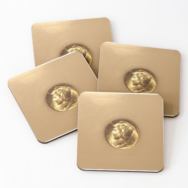 Item preview, 1934 D Mercury Dime designed and sold by coinsxcrochet.