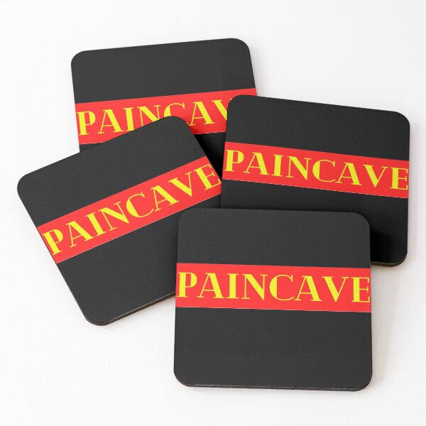 Item preview, Yellow on Red Classical PainCave designed and sold by Sonatablue.