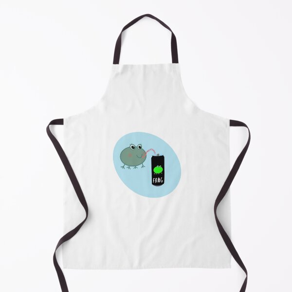 Item preview, Frog with eyelashes drinking frog monster designed and sold by babadeebabadai.