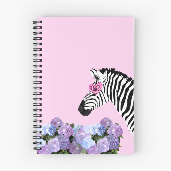 Item preview, zebra with hydrangeas  designed and sold by pierschneider.