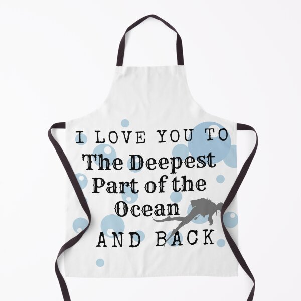 Item preview, I Love you to the deepest part of the ocean and back  designed and sold by Nixi-Nix.
