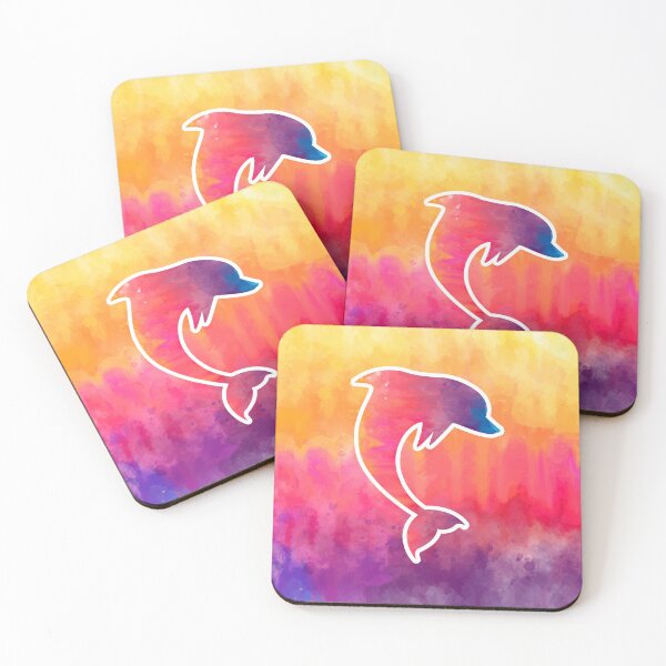 Item preview, Tie Dye Dolphin #2 designed and sold by SalahBlt.