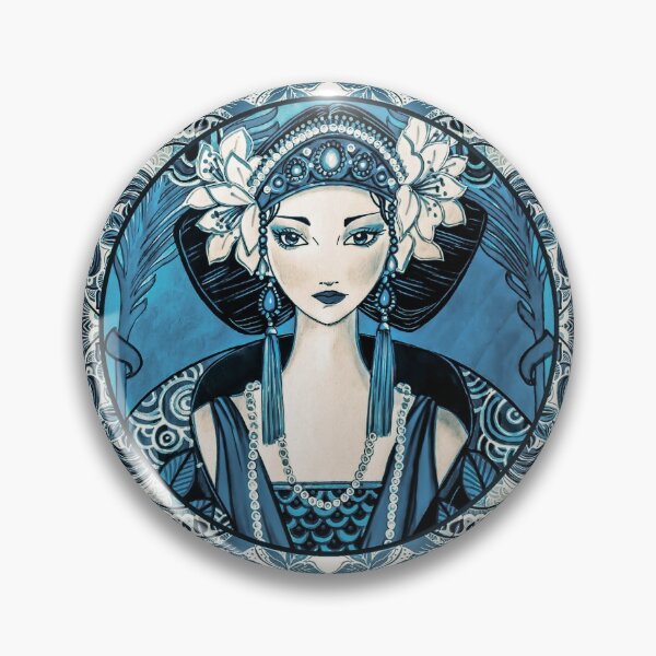 Item preview, Blue gatsby girl designed and sold by Petitelulu.