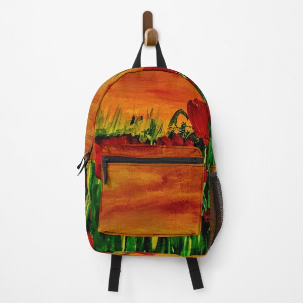 Item preview, poppy's in field at dawn designed and sold by kkartwork.