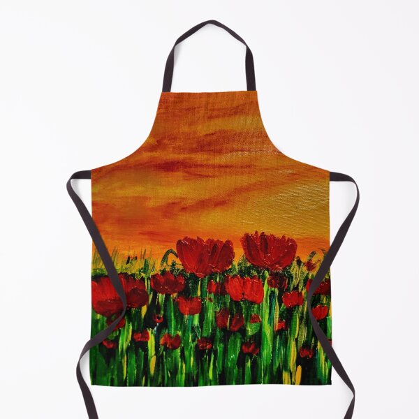 Item preview, poppy's in field at dawn designed and sold by kkartwork.