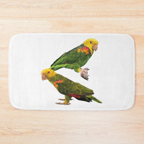Item preview, yellow-crowned parrot designed and sold by obscurite.