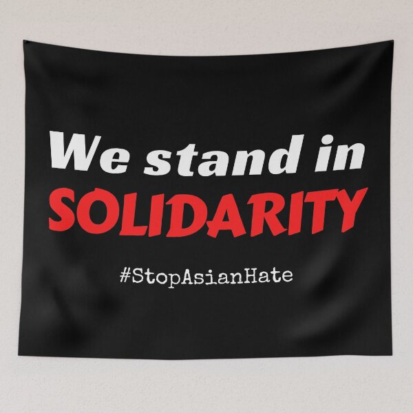 Item preview, We stand in solidarity with the aapi community #stopasianhate designed and sold by Try-It.