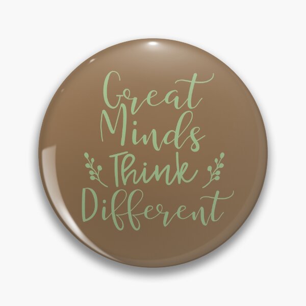 Item preview, Great Minds Think Different designed and sold by Summers Cool.