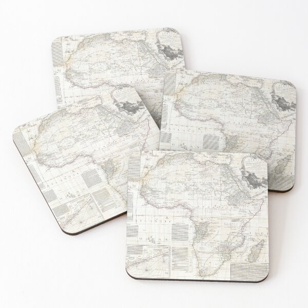 Item preview, Detailed vintage map of Africa with text 1794 designed and sold by Pajs.