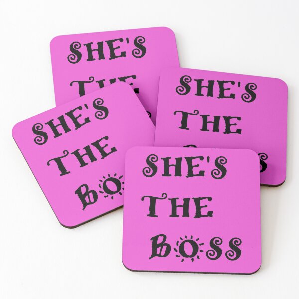 Item preview, She's the boss designed and sold by Ama-S.