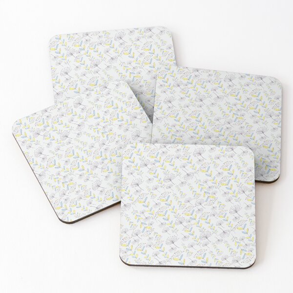 Item preview, Achillea millefolium repeat pattern designed and sold by IngaDesign.