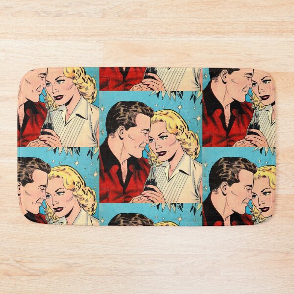 Item preview, Couple Sharing a Coke designed and sold by RosarioDesigns.