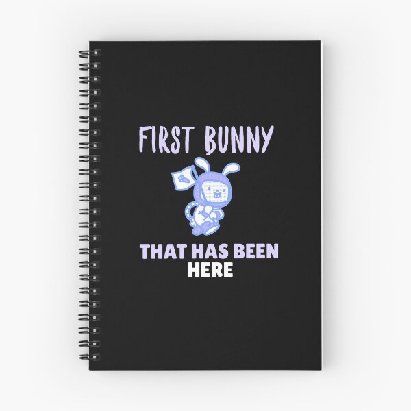 Item preview, First Bunny That Has Been Here! astronaut bunny designed and sold by GLwithUs.