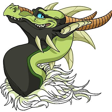 Artwork thumbnail, Clever dragon by LeundraArt