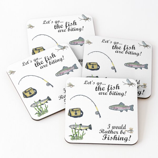 Item preview, Let's go Fishing! designed and sold by MountMercantile.
