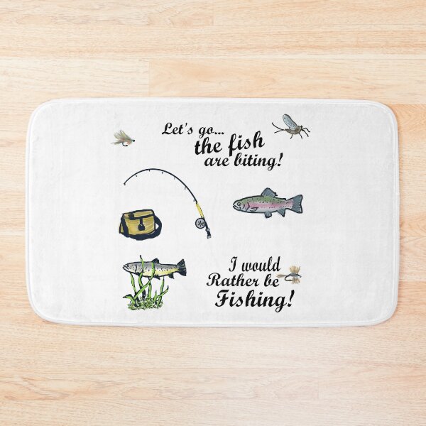 Item preview, Let's go Fishing! designed and sold by MountMercantile.