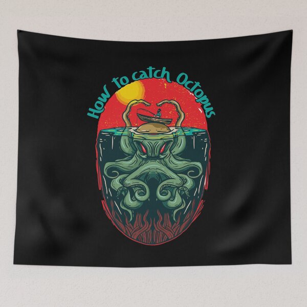 Item preview, Kraken Squid How to catch Octopus  designed and sold by FalkDania.
