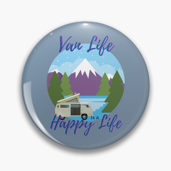 Item preview, Van life is a happy life! designed and sold by MJSemedo.