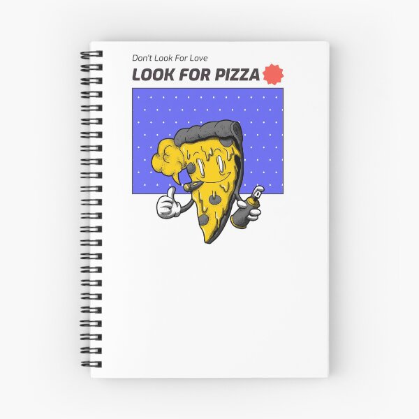 Aperçu de l'œuvre Ne cherchez pas l'amour, cherchez la pizza créée et vendue par Dopnex.