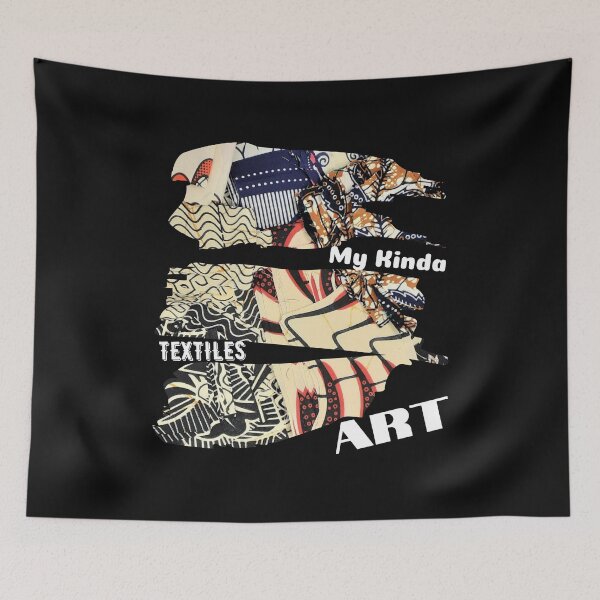 Item preview, African Fabric Collage Art Patterns [#25] designed and sold by AfriStyleUK.