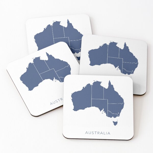 Item preview, Map of Australia designed and sold by By-Danni-Marie.