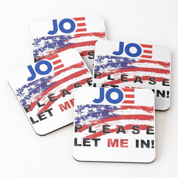 Item preview, JOE PLEASE LET ME IN - Support The Migrants, PLEASE LET US IN, Biden Classic T-Shirt designed and sold by Pliskin-Design.