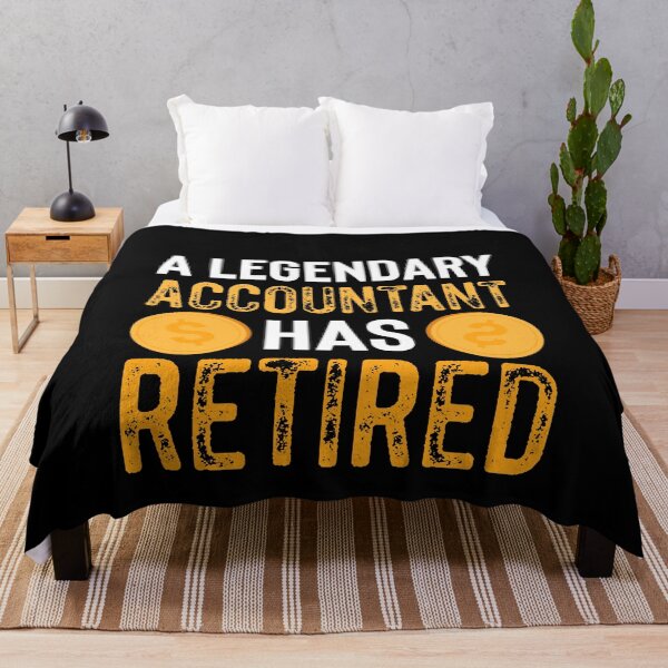 Item preview, A Legendary Accountant Has Retired designed and sold by MagicSD Designs.
