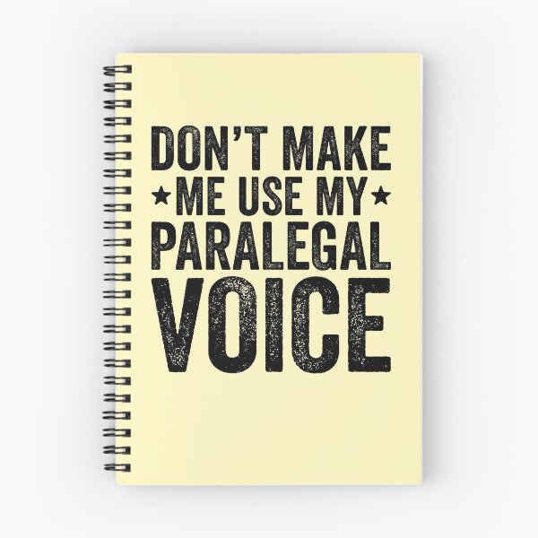 Item preview, Don't Make Me Use My Paralegal Voice designed and sold by kamrankhan.