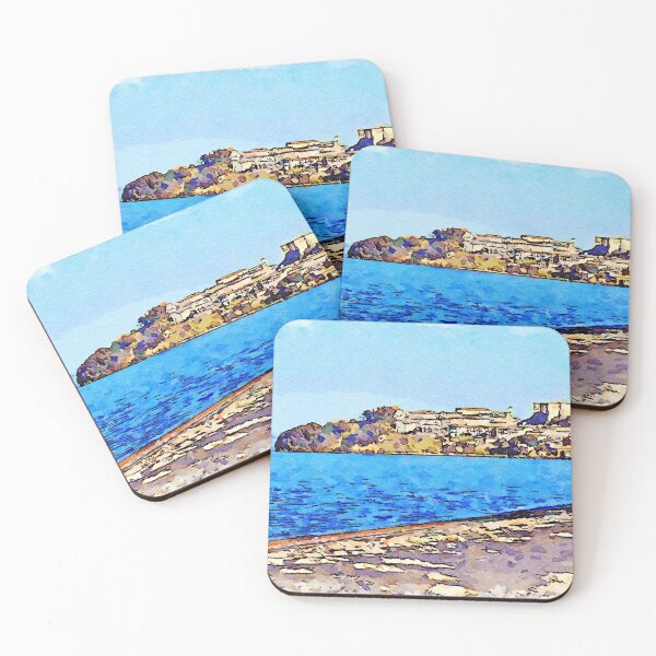 Item preview, Bracciano: landcsape with lake and Anguillara village designed and sold by Giuseppe Cocco.