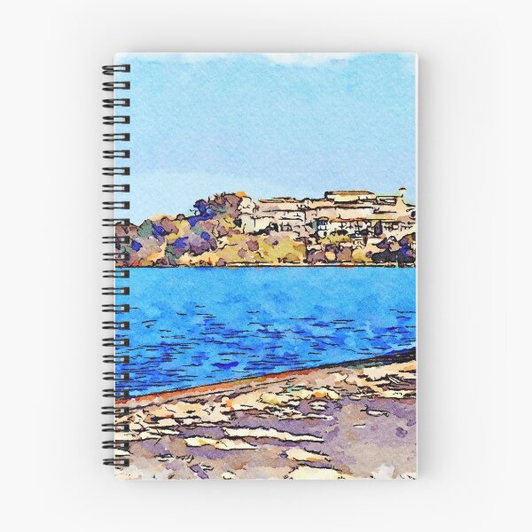 Item preview, Bracciano: landcsape con lago y pueblo de Anguillara designed and sold by Giuseppe Cocco.
