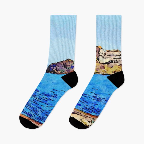 Item preview, Bracciano: landcsape with lake and Anguillara village designed and sold by Giuseppe Cocco.